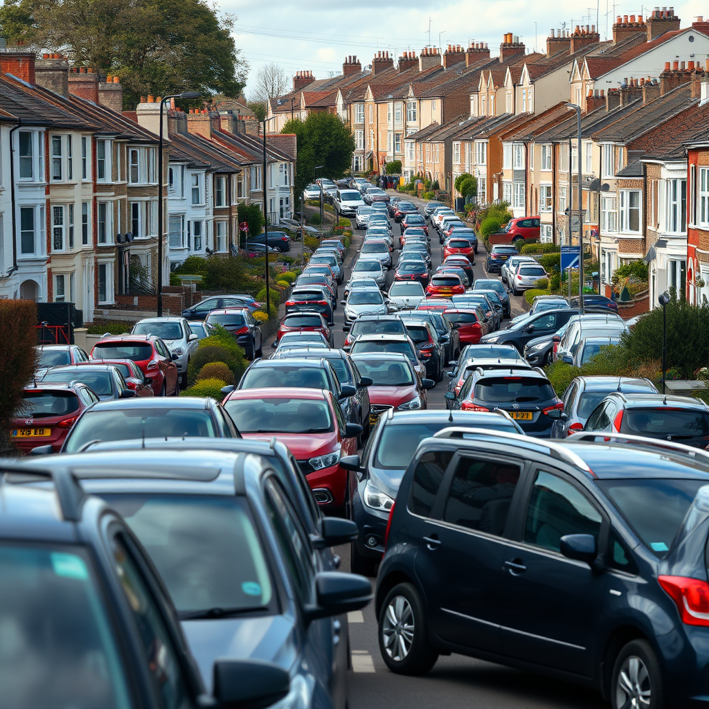 Neighbourhood 'swamped' with cars is 'hell on earth' as parking scheme begins